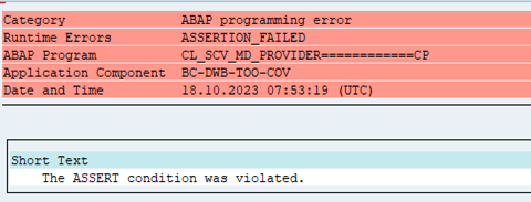Screenshot ATC-Prüfung Dump