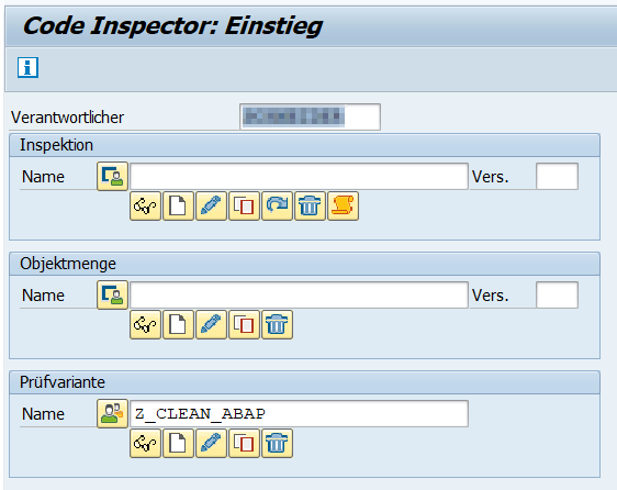 Screenshot CodeInspector Einstieg